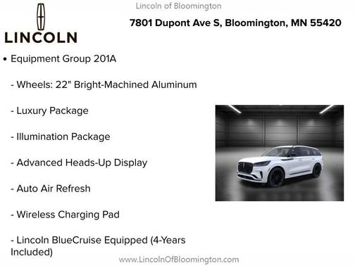 2026 Lincoln Aviator Reserve AWD