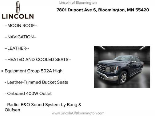 2022 Ford F-150 Lariat