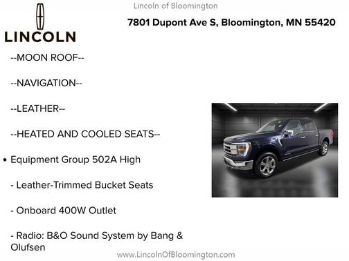 2022 Ford F-150 Lariat