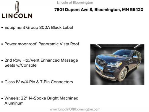 2023 Lincoln Navigator Black Label