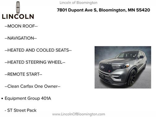 CARBONIZED GRAY METALLIC 2023 Ford Explorer ST