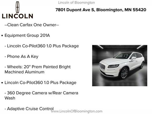 2022 Lincoln Nautilus Reserve