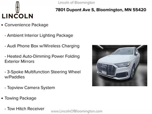 2021 Audi Q7 45 Premium