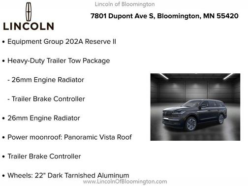 2025 Lincoln Navigator Reserve