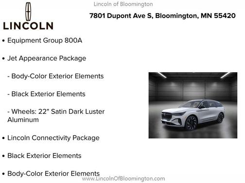 2026 Lincoln Nautilus Black Label