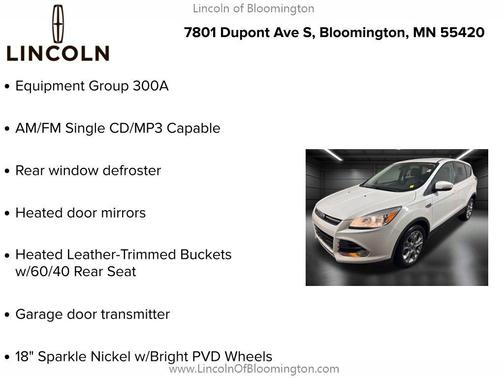 2013 Ford Escape SEL