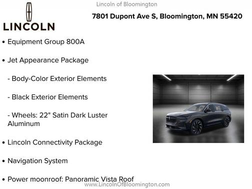 2026 Lincoln Nautilus Black Label