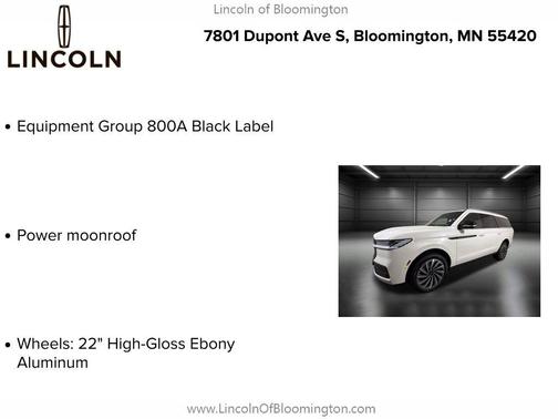 2025 Lincoln Navigator Black Label