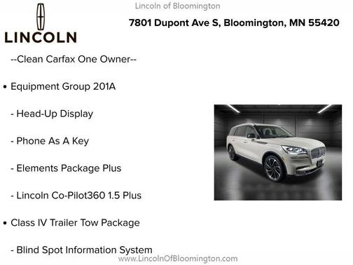 2023 Lincoln Aviator Reserve AWD