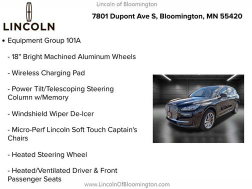 2026 Lincoln Corsair Premiere