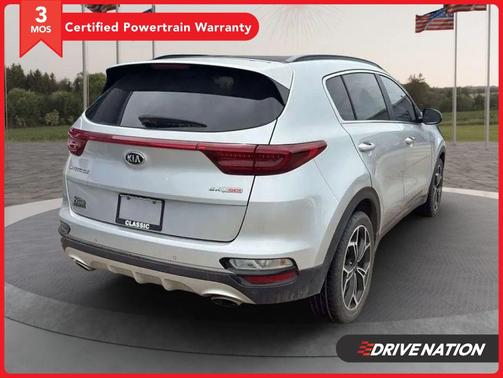 Sparkling Silver 2021 Kia Sportage SX Turbo