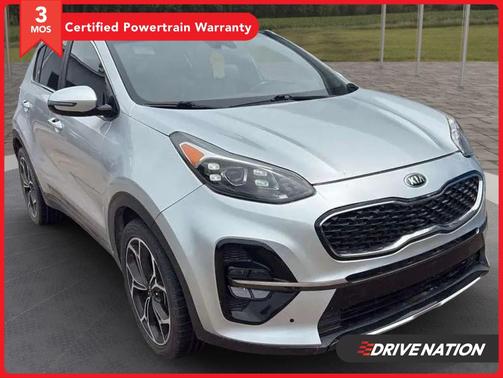 Sparkling Silver 2021 Kia Sportage SX Turbo