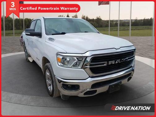Bright White Clearcoat 2019 RAM 1500 Big Horn