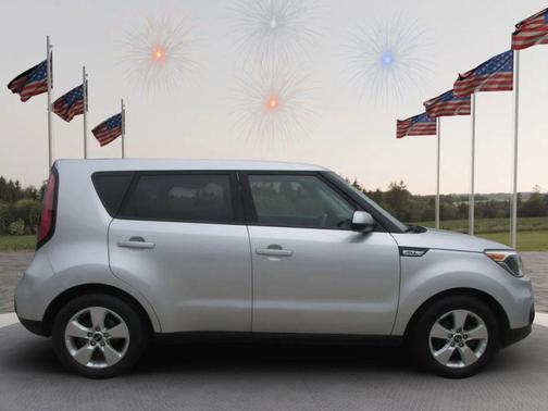 Bright Silver 2019 Kia Soul Base