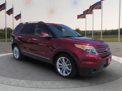 Ruby Red Metallic Tinted Clearcoat 2015 Ford Explorer Limited
