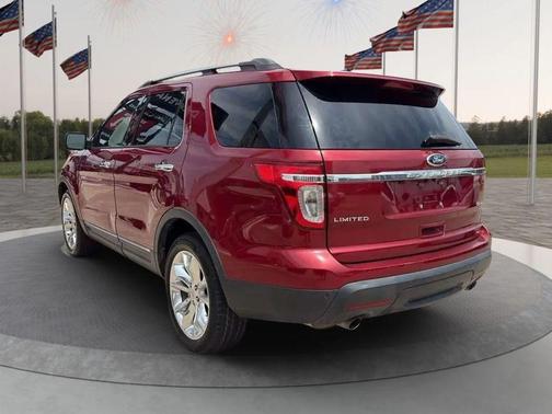 Ruby Red Metallic Tinted Clearcoat 2015 Ford Explorer Limited
