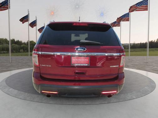 Ruby Red Metallic Tinted Clearcoat 2015 Ford Explorer Limited