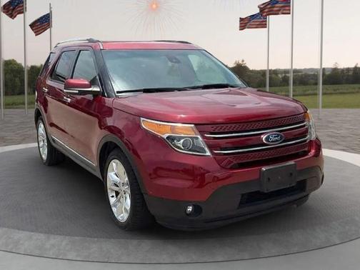 Ruby Red Metallic Tinted Clearcoat 2015 Ford Explorer Limited