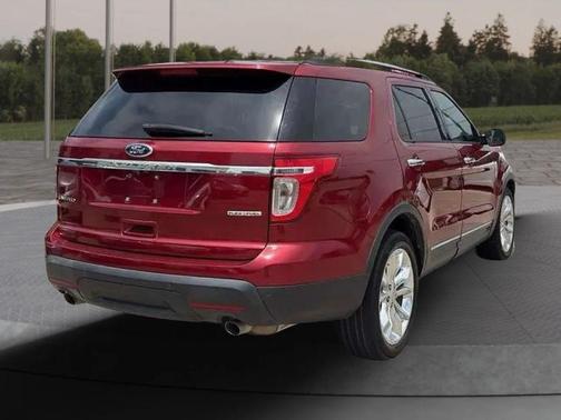 Ruby Red Metallic Tinted Clearcoat 2015 Ford Explorer Limited