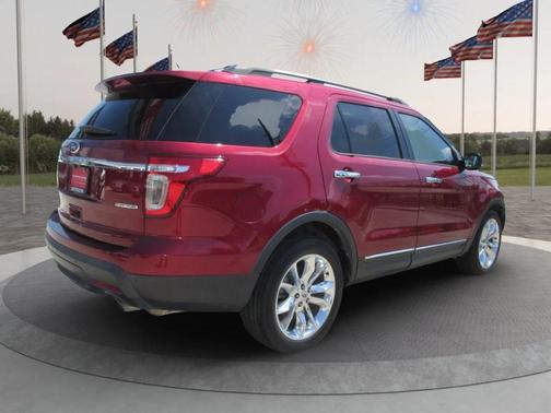 Ruby Red Metallic Tinted Clearcoat 2015 Ford Explorer Limited