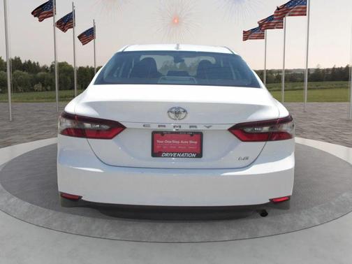 White 2022 Toyota Camry LE