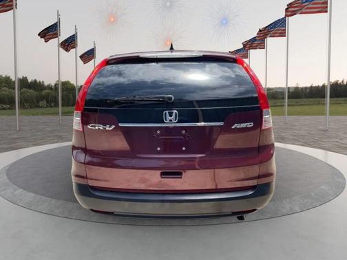 Burgundy 2012 Honda CR-V LX