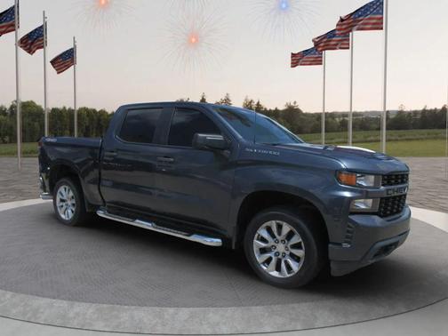 Shadow Gray Metallic 2021 Chevrolet Silverado 1500 Custom