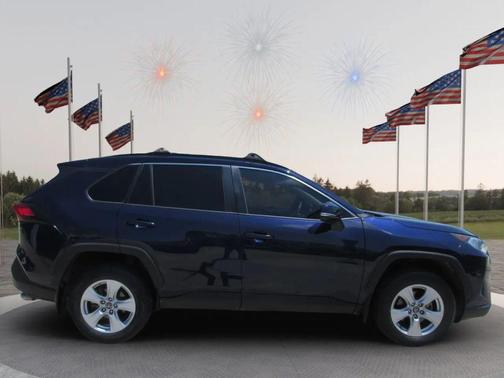 Blue 2019 Toyota RAV4 XLE
