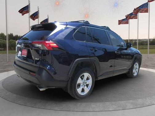 Blue 2019 Toyota RAV4 XLE