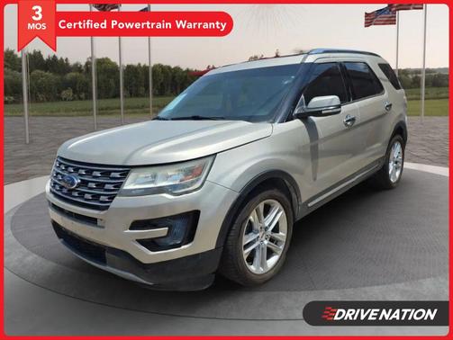 Gold 2017 Ford Explorer sport