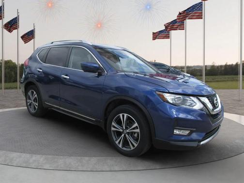 Caspian Blue 2017 Nissan Rogue SL