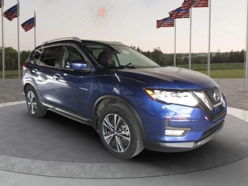 Caspian Blue 2017 Nissan Rogue SL
