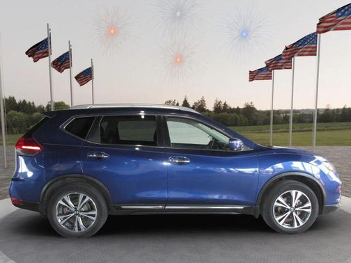 Caspian Blue 2017 Nissan Rogue SL