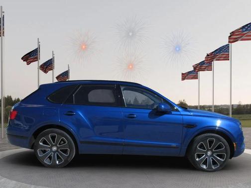 Blue 2020 Bentley Bentayga V8
