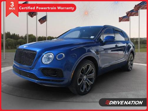 Blue 2020 Bentley Bentayga V8