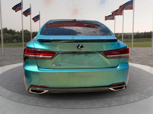 Green 2018 Lexus LS 500 F Sport