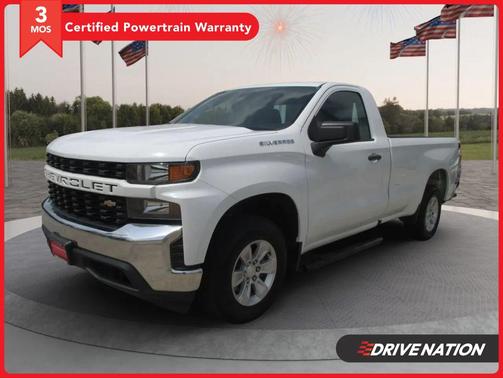 Summit White 2021 Chevrolet Silverado 1500 WT