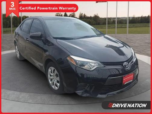 Black Sand Pearl 2016 Toyota Corolla LE