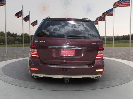 Burgundy 2010 Mercedes-Benz M-Class 4MATIC