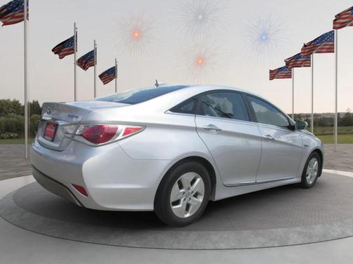 Silver 2011 Hyundai SONATA Hybrid Base