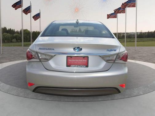 Silver 2011 Hyundai SONATA Hybrid Base