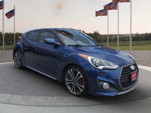 Pacific Blue 2016 Hyundai Veloster Turbo R-Spec