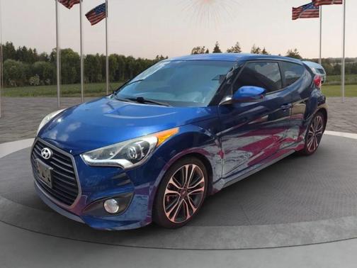 Pacific Blue 2016 Hyundai Veloster Turbo R-Spec
