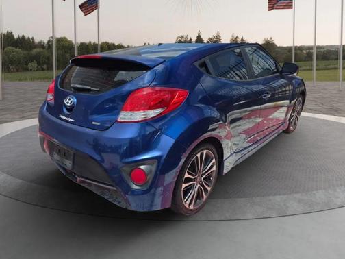 Pacific Blue 2016 Hyundai Veloster Turbo R-Spec