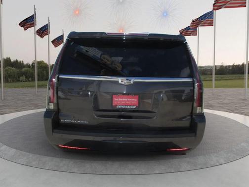 Gray 2018 Cadillac Escalade Platinum