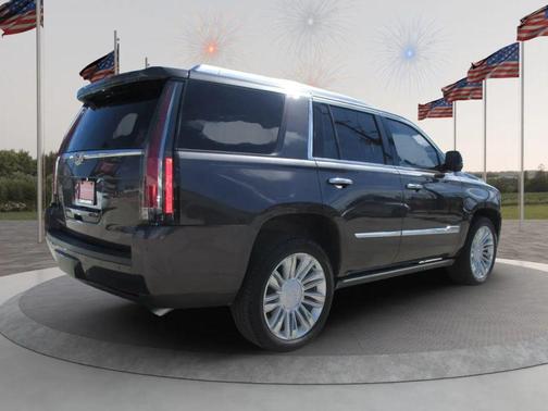 Gray 2018 Cadillac Escalade Platinum