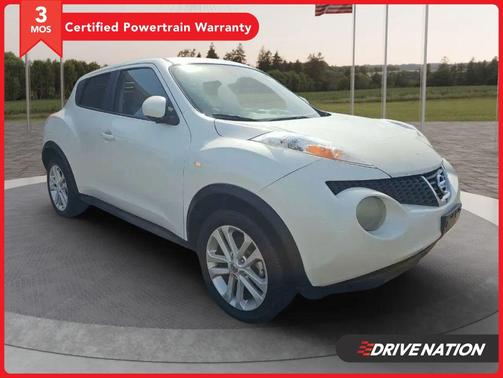 Pearl White 2013 Nissan Juke SV
