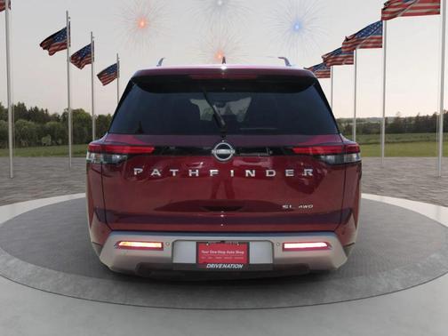 Red 2024 Nissan Pathfinder SL 4WD