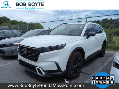 Platinum White Pearl 2025 Honda CR-V Hybrid
