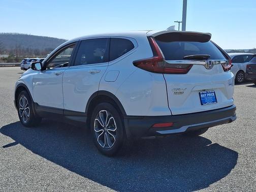 Platinum White Pearl - WX 2021 Honda CR-V AWD EX-L